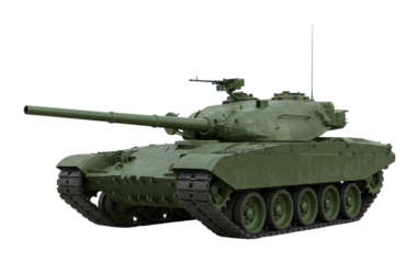 Military tank maneuvering tactics training ground digital military environment side warfare strategy isolated PNG