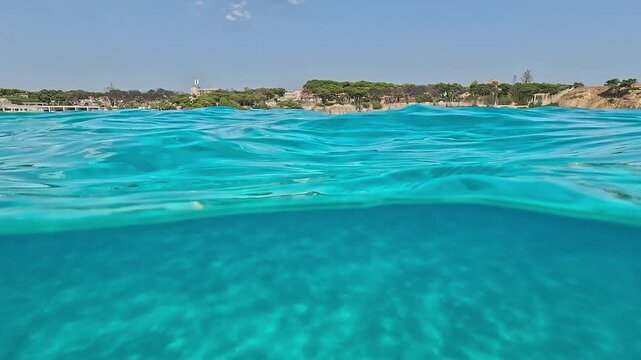 La magia sommersa del Salento: apnea nel mare  cristallino di Marina di Pulsano - Taranto, Puglia, Italy