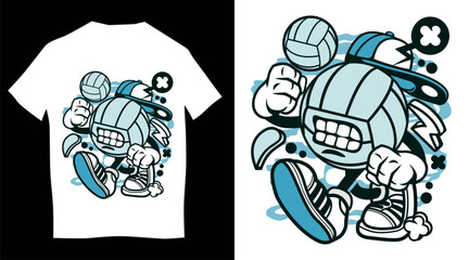 hand drawn vector illustration t shirt design