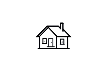 house icon isolated on white background