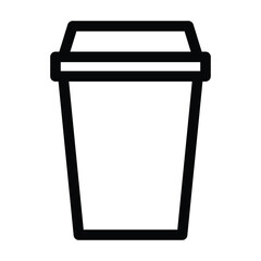 coffee paper cup icon