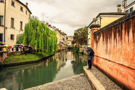 canal in Treviso, Italy