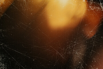 retro film overlay effect with scratch dust and bokeh light leaks,retro grain noisy film distressed...