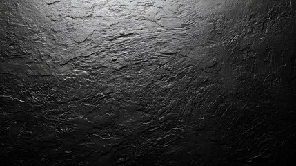 Naklejka premium Dark textured wall with rough surface and highlights