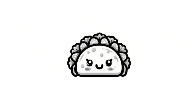 Cute cartoon taco (1)