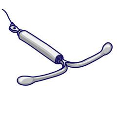 Contraception - Diaphragm On transparent Background