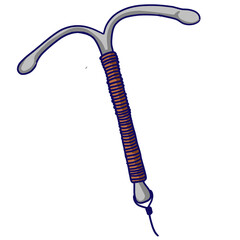 Contraception - Diaphragm On transparent Background