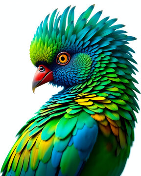 blue and yellow macaw