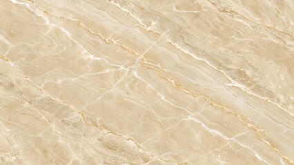 Luxurious Cream and Brown Marble Texture Background - Natural Stone Pattern