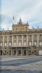 Obraz premium 스페인 마드리드에 있는 마드리드 왕궁에서 볼 수 있는 것