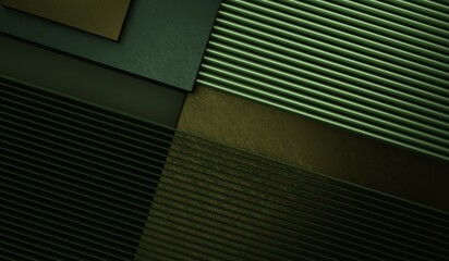 Obraz premium Geometric, background, abstract, luxury,3D illustration