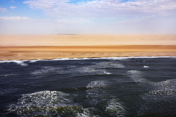The coast in Namibia