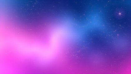 Obraz premium Cosmic Background with Pink and Navy Mixed Colors and Glittery Stardust