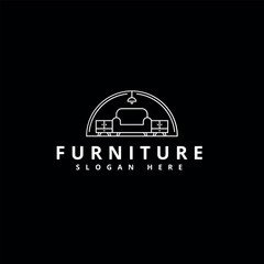 Black & White Furniture Logo Design