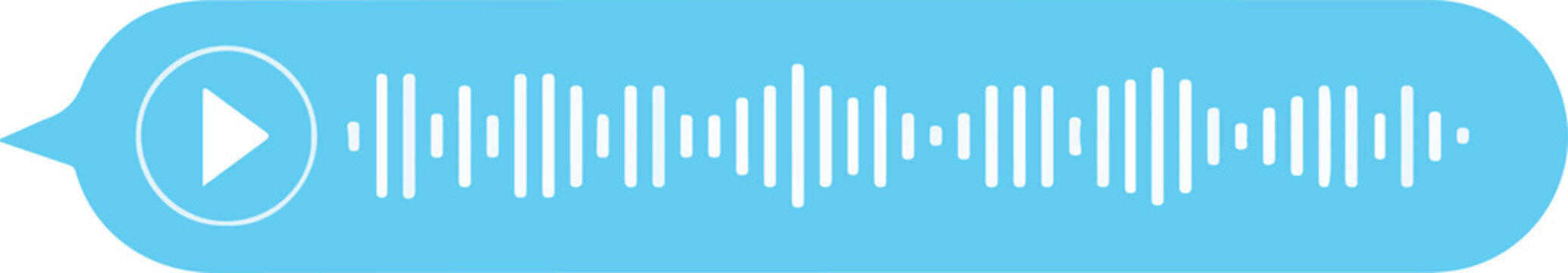 Voice Message Bubble Icon , Voice Note Icon