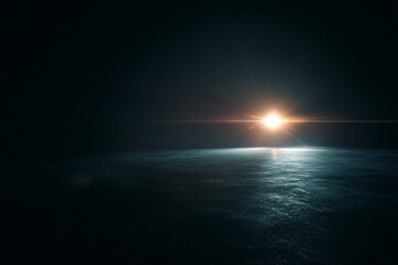 Obraz premium sunrise over water