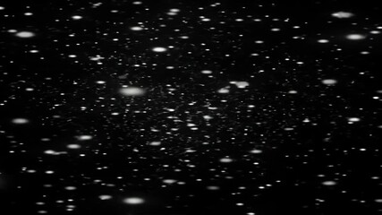 Abstract image of falling snow - Powered by Adobe