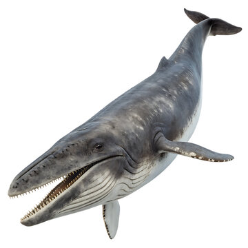 A Dorudon a prehistoric whale from the Eocene isolated on a transparent background png