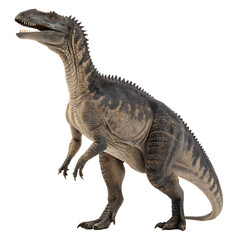 Fototapeta premium An Edmontosaurus a large hadrosaur dinosaur isolated on a transparent background png