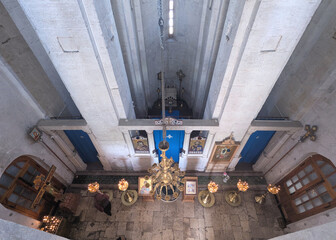 Old church interior