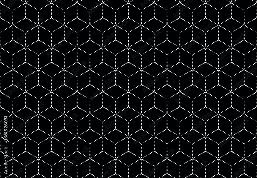 Poster the geometric pattern with lines. seamless vector background. white and black texture. graphic moder