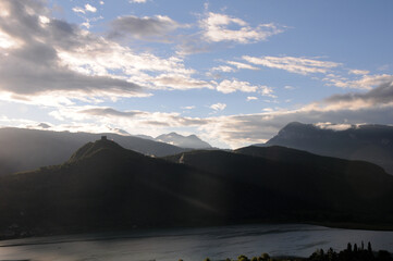 Landschaft, Leuchtenburg, Kalterer See, Südtirol