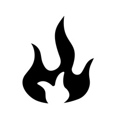 flame glyph style