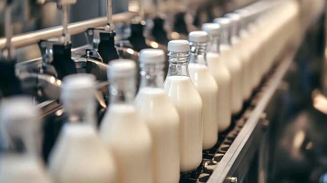 Automated Plant Based Milk Bottling in a Clean Efficient Facility