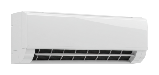 Cooling technology installation home interior equipment showcase modern environment front efficiency concept isolated PNG