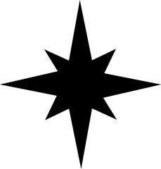 Sparkle Star Icon -. Shine Symbol, Twinkle stars icons. Shining stars collection. Different star shapes. Vector Illustration !