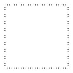 Modern dotted square frame – A simple and elegant frame perfect for presentations, slides, and educational materials.