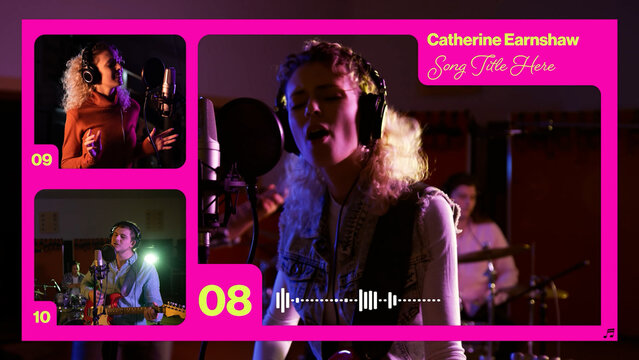 Music Video Credit Scenes