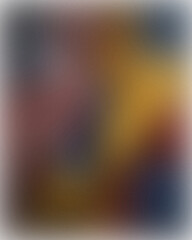 Abstract Gradient of Colors Creating an Atmospheric and Textured Background with Gentle Blending and a Dreamlike Quality, Featuring Shades of Brown, Yellow, Gray, and Red