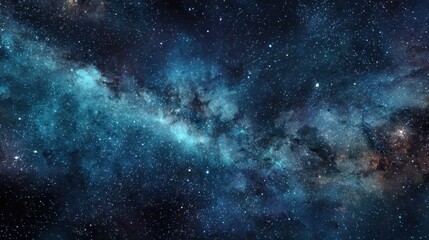 Fototapeta premium starry night in space on midnight.