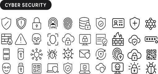 Cyber Security Icon Set(사이버 보안 아이콘 세트)