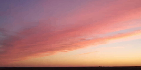 Beautiful dramatic scenic after sunset sky background after sunset