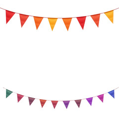 Fototapeta premium Colorful Decorative Banners for Celebrations and Events Design
