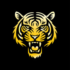 tiger head vector/ logo/icon