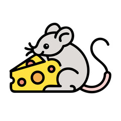 mouse and cheese
