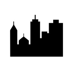 Obraz premium Modern city skyline silhouettes vector illustration scalable artwork ideal for architectural design and urban themes vector silhuotess