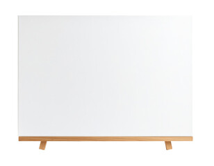 Minimalist Modern TV Stand with a Crisp White Screen Display