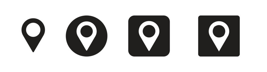 location icon vector , location icon set vector 