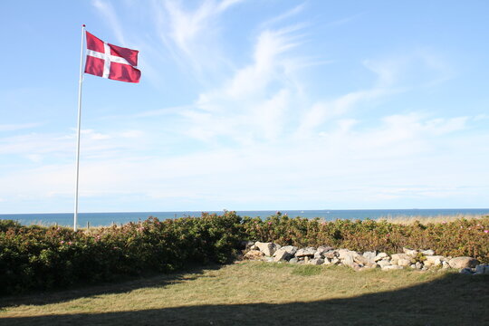 Fahne am Leuchtturm