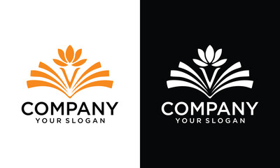 Creative Luxury lotus flower logo icon design