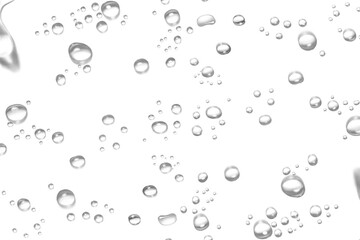 Realistic water drops. PNG drops, condensation on the window, transparent water drop. Abstract...