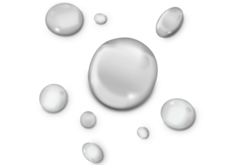 Realistic water drops. PNG drops, condensation on the window, transparent water drop. Abstract water drops, bubbles on transparent background digital liquid design