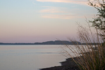 Paisaje en el río Uruguay