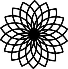 black and white abstract background