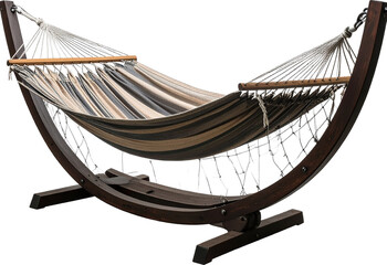 Cut-Out Hammock with Transparent Background