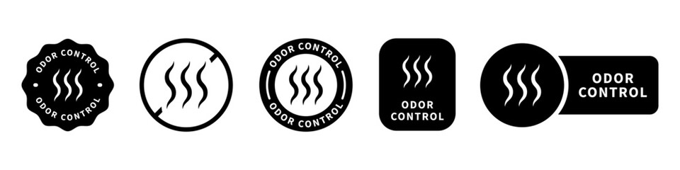 Odor Control vector stamps for product features information.